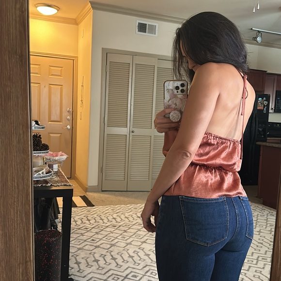 House of Harlow 1960 from REVOLVE Halter Top in Copper S - Picture 4 of 7